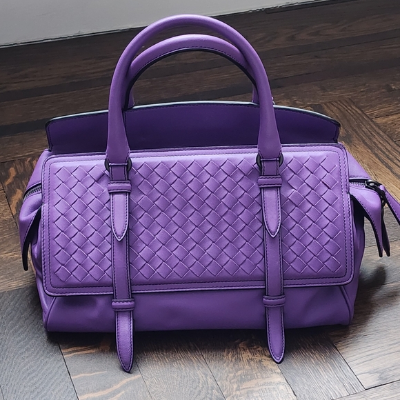 Bottega Veneta Handbags - $3700 New Auth Bottega Veneta Intrecciato Leather Women Top Handle Bag